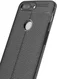OnePlus 5T Hoesje TPU Met Leren Textuur Zwart afbeelding 8