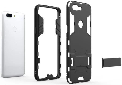 Hybride OnePlus 5T Hoesje Zwart afbeelding 7