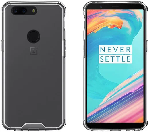 OnePlus 5T Hoesje Armor Backcover Transparant afbeelding 12