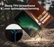 Rosso Element Nokia 2 Hoesje Book Cover Bruin afbeelding 5