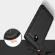 Nokia 2 Geborsteld TPU Hoesje Zwart afbeelding 2