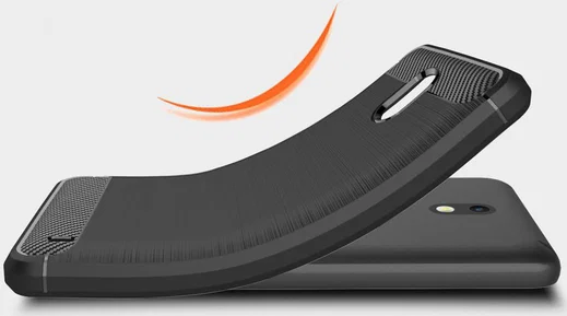 Nokia 2 Geborsteld TPU Hoesje Zwart afbeelding 9