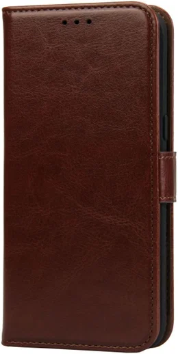 Rosso Element Samsung Galaxy A8 (2018) Hoesje Book Cover Bruin afbeelding 10