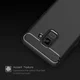 Samsung Galaxy A8 (2018) Geborsteld TPU Hoesje Zwart afbeelding 5