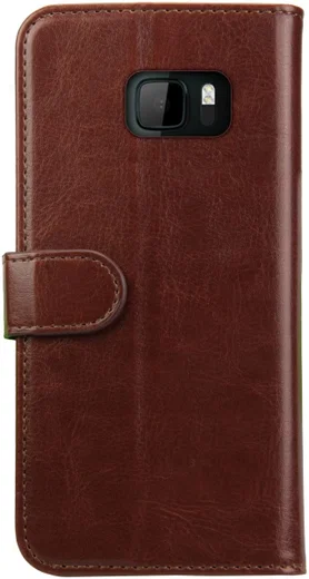 Rosso Element  HTC U11 Life Hoesje Book Cover Bruin afbeelding 4
