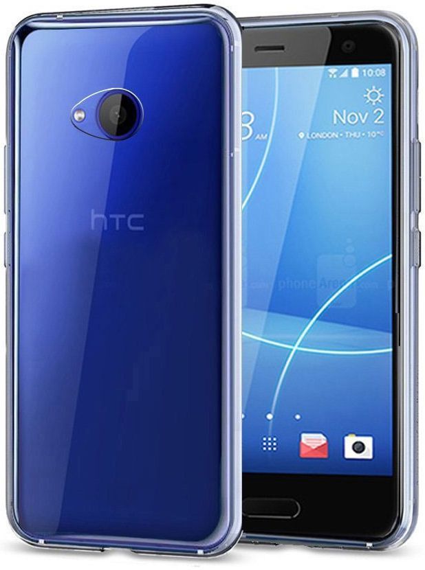 HTC U11 Life Transparant Hoesje afbeelding 1