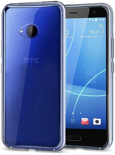 HTC U11 Life Transparant Hoesje afbeelding 1