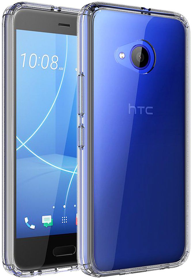 HTC U11 Life Hoesje Armor Backcover Transparant afbeelding 1