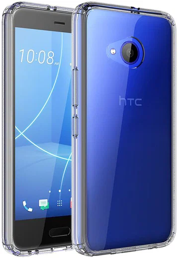 HTC U11 Life Hoesje Armor Backcover Transparant afbeelding 1