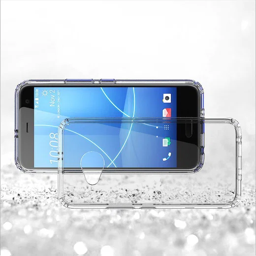 HTC U11 Life Hoesje Armor Backcover Transparant afbeelding 7