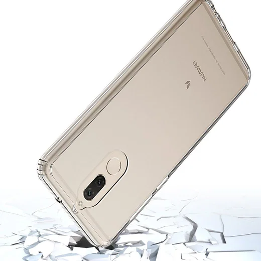 Huawei Mate 10 Lite Hoesje Armor Backcover Transparant afbeelding 7