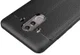 Huawei Mate 10 Pro Hoesje TPU met Leren Textuur Zwart afbeelding 13