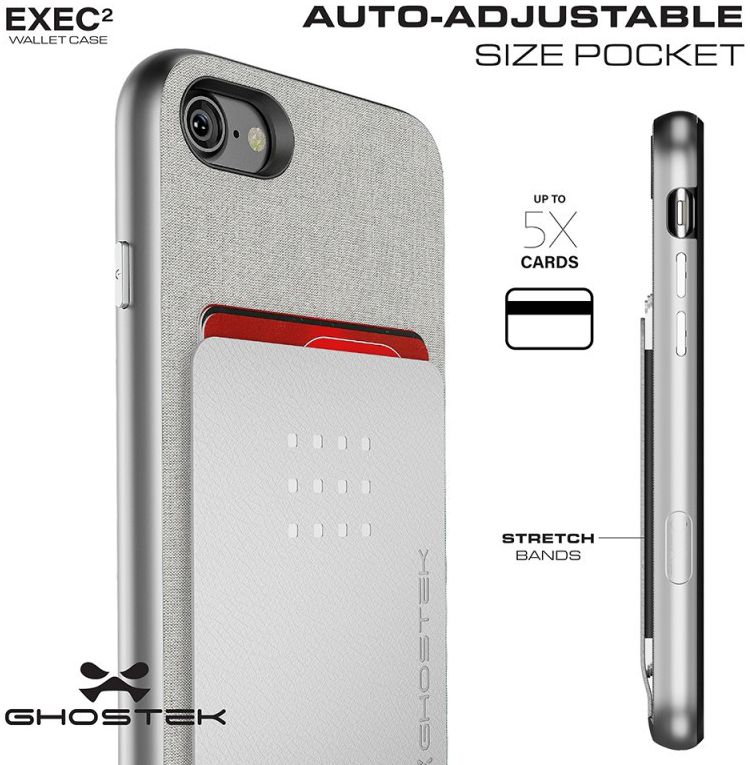 Ghostek Exec2 Hoesje Apple iPhone 8 / 7 Rood afbeelding 4