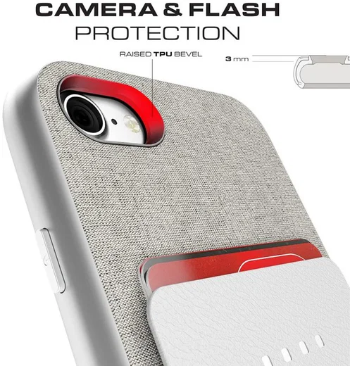 Ghostek Exec2 Hoesje Apple iPhone 8 / 7 Rood afbeelding 5