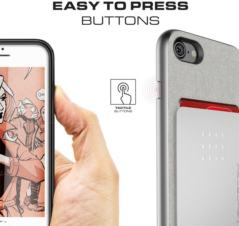 Ghostek Exec2 Hoesje Apple iPhone 8 / 7 Rood afbeelding 7