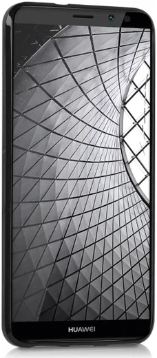 Huawei Mate 10 Lite TPU Hoesje Zwart afbeelding 2