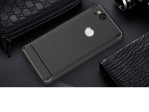 Google pixel 2 Geborsteld TPU Hoesje Zwart afbeelding 11