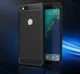 Google pixel 2 Geborsteld TPU Hoesje Zwart afbeelding 5
