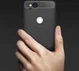 Google pixel 2 Geborsteld TPU Hoesje Zwart afbeelding 9