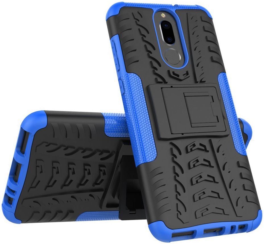 Robuust Hybride Huawei Mate 10 Lite Hoesje Blauw afbeelding 3