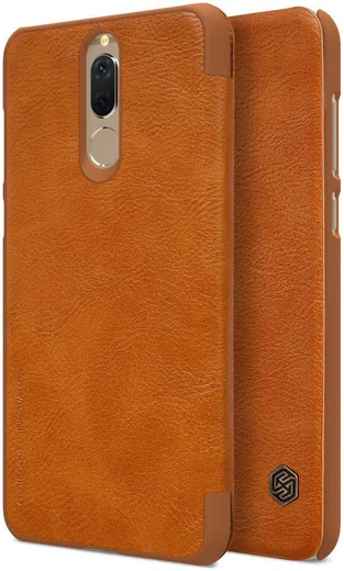 Nillkin Qin Series Flip Hoesje Huawei Mate 10 Lite Bruin afbeelding 1