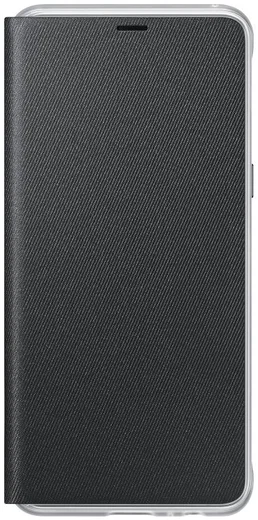 Samsung Galaxy A8 (2018) Neon Flip Cover Zwart afbeelding 3