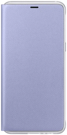 Samsung Galaxy A8 (2018) Neon Flip Cover Paars afbeelding 3