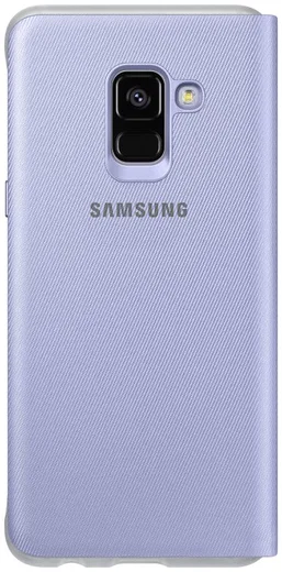 Samsung Galaxy A8 (2018) Neon Flip Cover Paars afbeelding 4