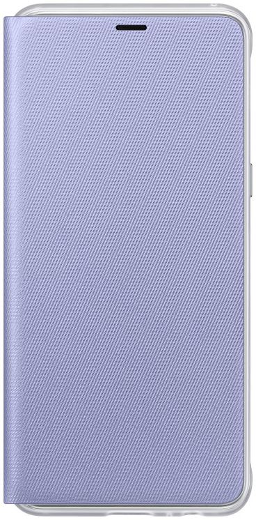 Samsung Galaxy A8 (2018) Neon Flip Cover Paars afbeelding 5
