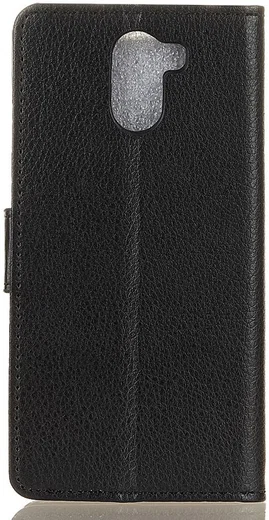 Lederen WileyFox Swift 2X hoesje met kaarthouder Zwart afbeelding 4