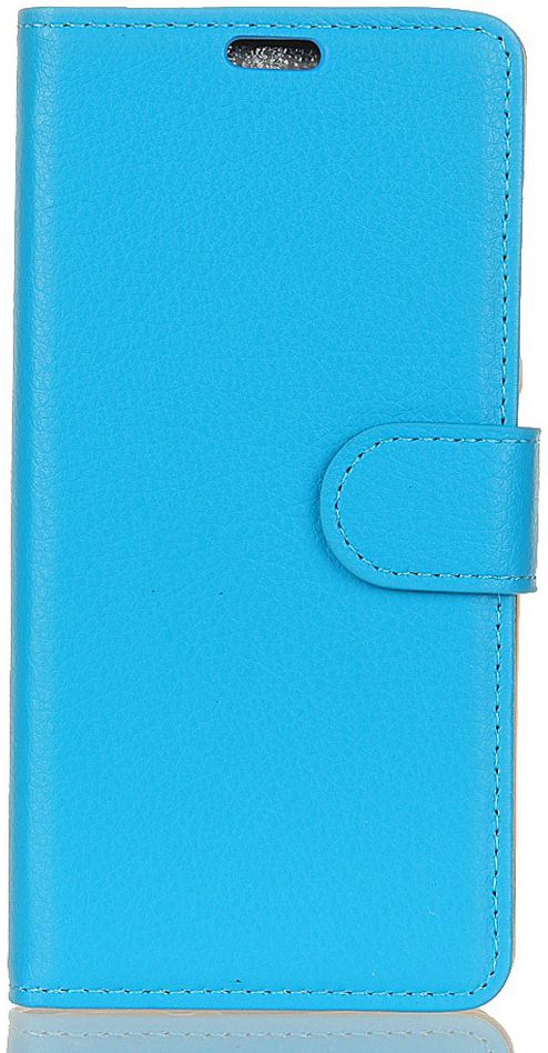 Lederen WileyFox Swift 2X hoesje met kaarthouder Blauw afbeelding 1