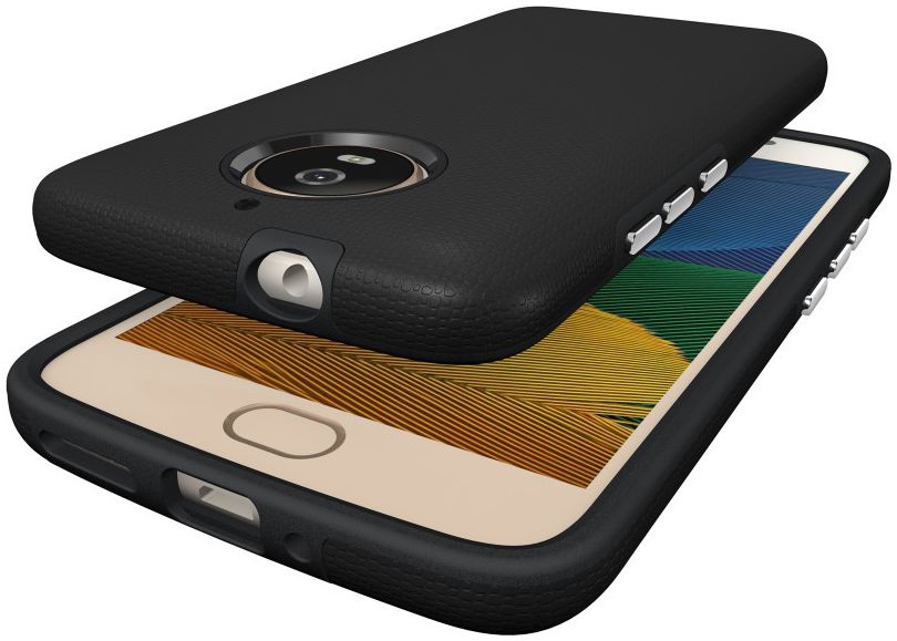 Motorola Moto G5S Hybride Hoesje Zwart afbeelding 11
