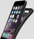 Apple iPhone 6S / 6 Rugged Armor Brushed TPU Hoesje Zwart afbeelding 4