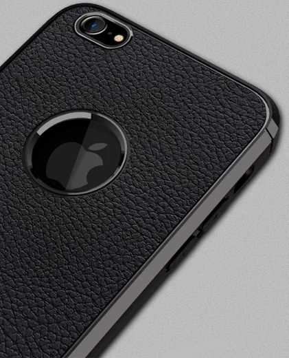 Apple iPhone 6S / 6 Rugged Armor Brushed TPU Hoesje Zwart afbeelding 5