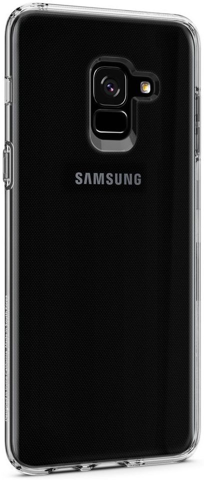 Spigen Liquid Crystal Samsung Galaxy A8 (2018) Hoesje Crystal Clear afbeelding 6