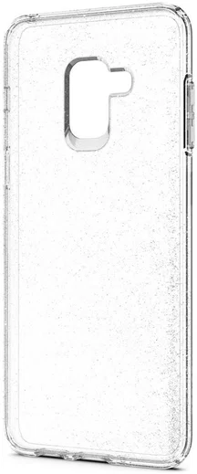 Spigen Liquid Crystal Glitter Samsung Galaxy A8 (2018) Hoesje Transpar afbeelding 5
