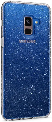 Spigen Liquid Crystal Glitter Samsung Galaxy A8 (2018) Hoesje Transpar afbeelding 10