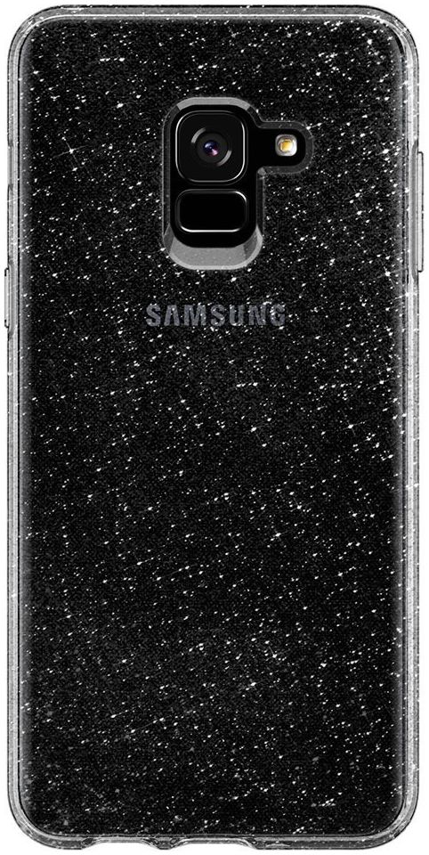 Spigen Liquid Crystal Glitter Samsung Galaxy A8 (2018) Hoesje Transpar afbeelding 15