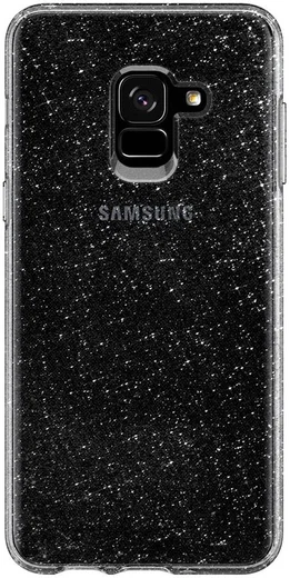Spigen Liquid Crystal Glitter Samsung Galaxy A8 (2018) Hoesje Transpar afbeelding 15