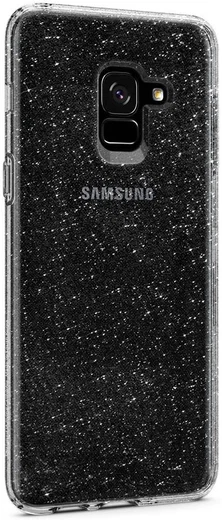 Spigen Liquid Crystal Glitter Samsung Galaxy A8 (2018) Hoesje Transpar afbeelding 16