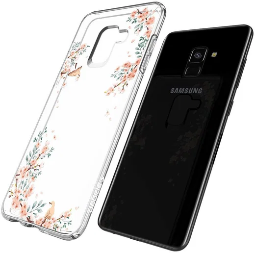 Spigen Liquid Crystal Samsung Galaxy A8 (2018) Blossom afbeelding 4