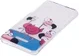 Wiko Lenny 4 Transparant TPU Hoesje met Flamingo Opdruk afbeelding 2