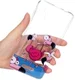Wiko Lenny 4 Transparant TPU Hoesje met Flamingo Opdruk afbeelding 5