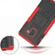 Samsung Galaxy A8 (2018) Hybride Kickstand Hoesje Rood afbeelding 2