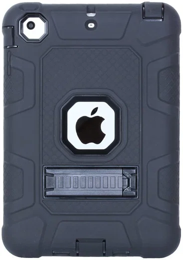 Robuust Hybride Apple iPad Mini Hoesje Zwart afbeelding 1