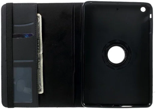 Apple iPad Mini 3 Draaibare Case Zwart afbeelding 2