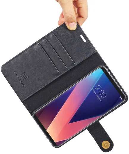 LG V30 / V30S 2-in-1 Hoesje Zwart afbeelding 10