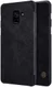 Nillkin Qin Series Flip Hoesje Samsung Galaxy A8 (2018) Zwart afbeelding 1