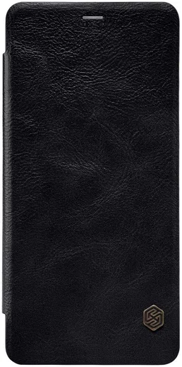 Nillkin Qin Series Flip Hoesje Samsung Galaxy A8 (2018) Zwart afbeelding 3