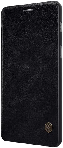 Nillkin Qin Series Flip Hoesje Samsung Galaxy A8 (2018) Zwart afbeelding 5